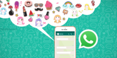 تطبيق استكرات واتس اب للايفون