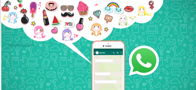 تطبيق استكرات واتس اب للايفون